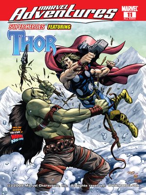 cover image of Marvel Adventures Super Heroes, Issue 11